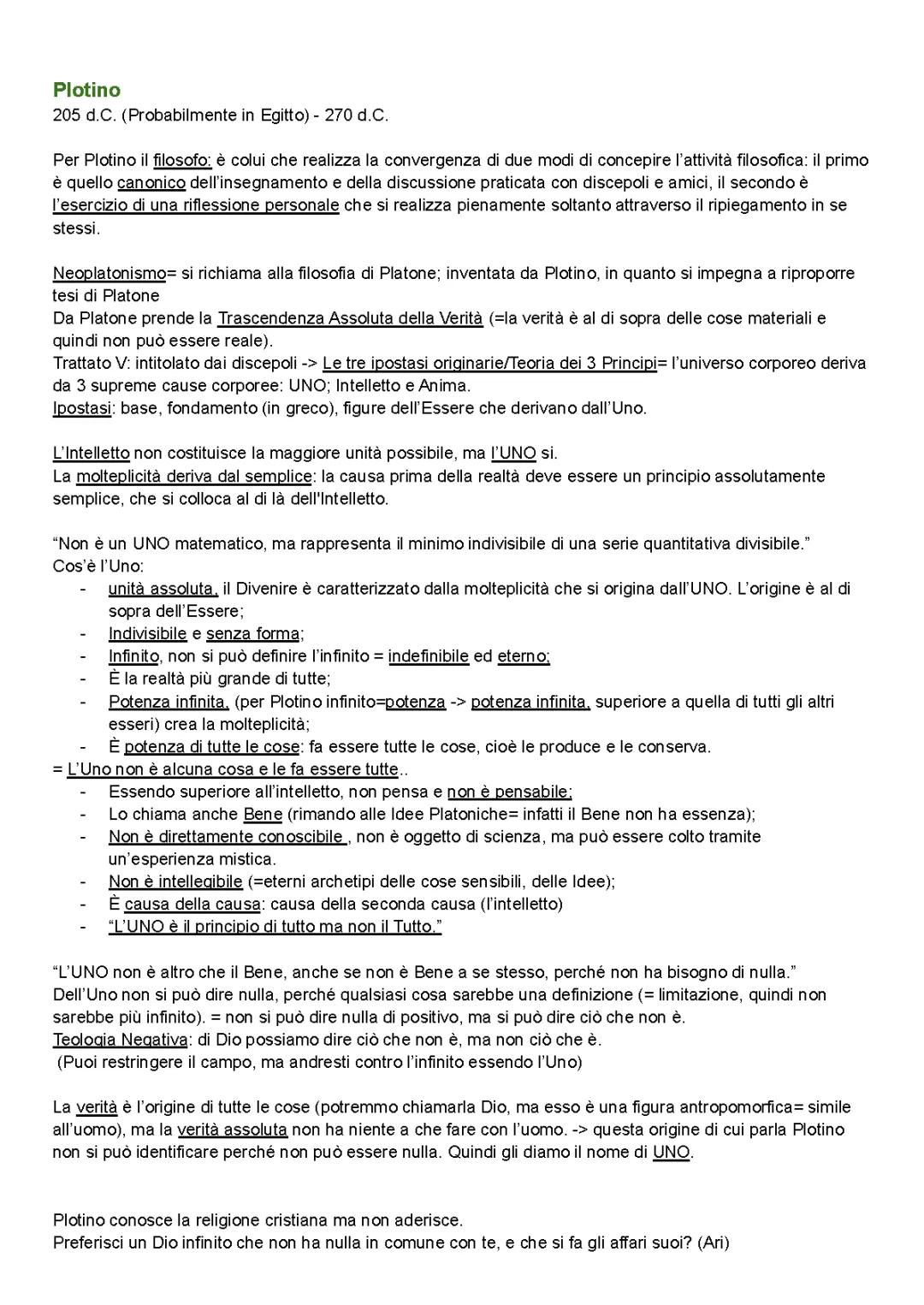 Scopri Plotino e il Neoplatonismo: Spiegazione Semplice per Bambini