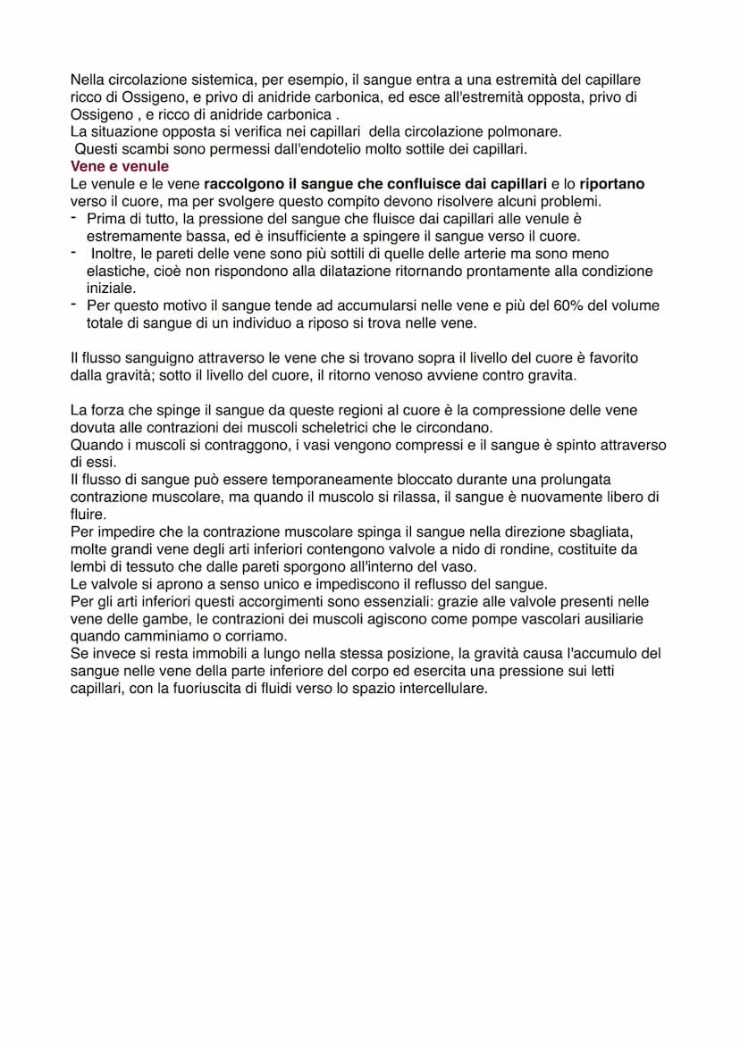 O
polmonari
APPARATO CARDIOVASCOLARE
Trasporta nel sangue i materiali da e verso tutte le regioni corporee per assicurare la giusta
composiz