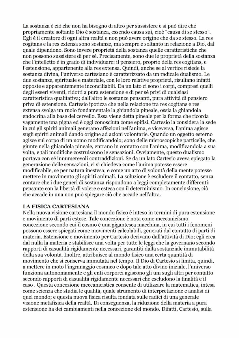 IL RAZIONALISMO
Nella filosofia moderna del Seicento e del Settecento, si possono individuare due
grandi correnti di pensiero: il razionalis
