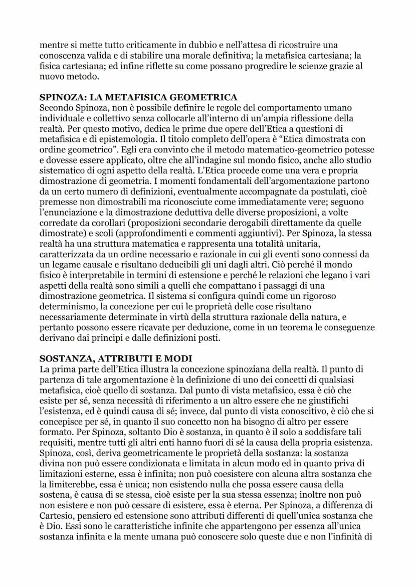 IL RAZIONALISMO
Nella filosofia moderna del Seicento e del Settecento, si possono individuare due
grandi correnti di pensiero: il razionalis