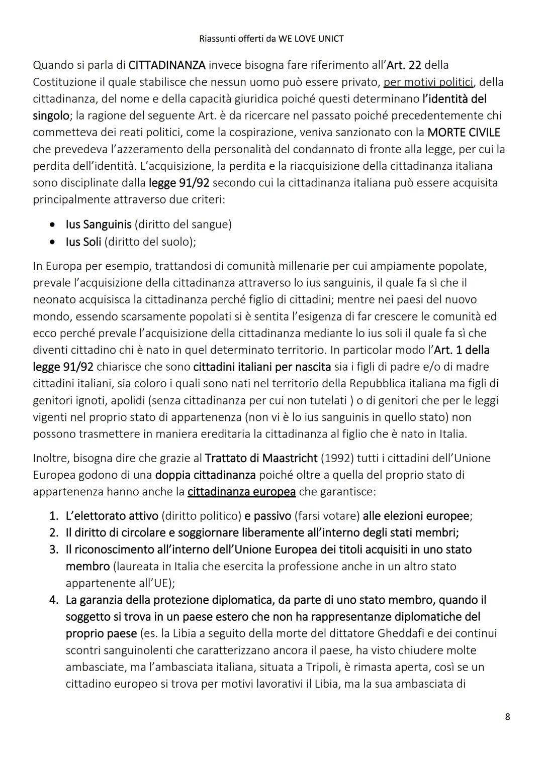 # Diritto Pubblico

Riassunti offerti da WE LOVE UNICT

WE LOVE
S
unict

Per spiegare cos'è il diritto bisogna partire dall'antico brocardo 