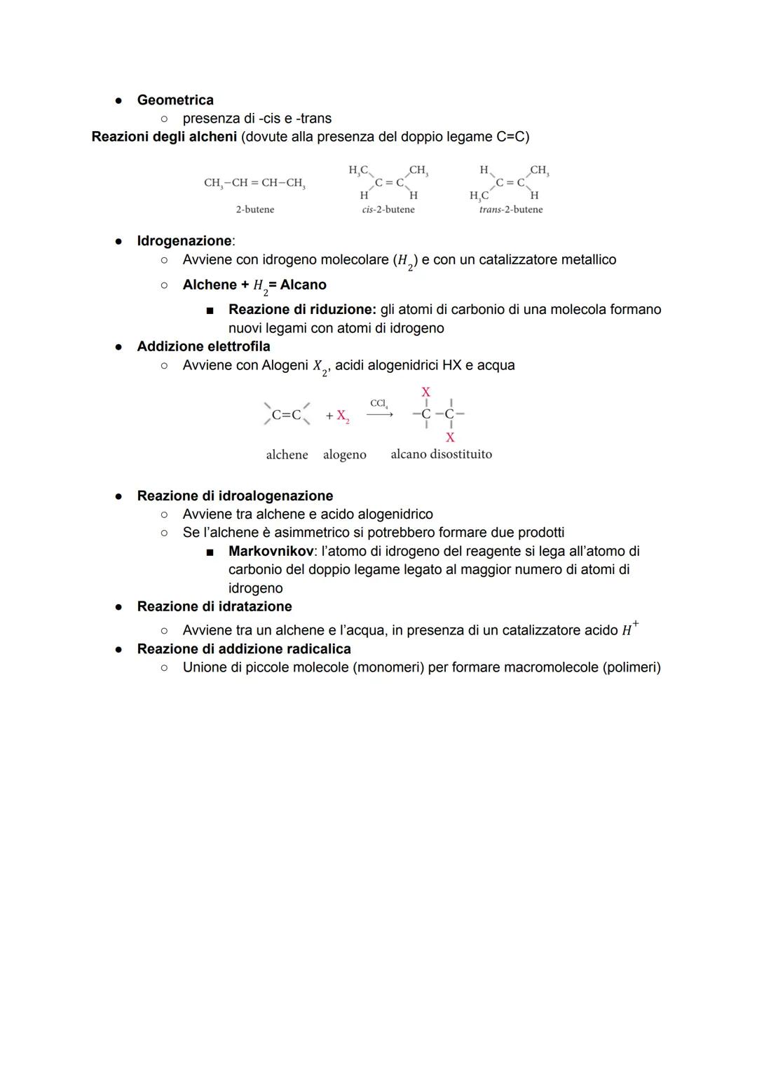 Composti organici: composti del carbonio

- Idrocarburi: carbonio e idrogeno
- Derivati degli idrocarburi: carbonio, idrogeno e elementi com