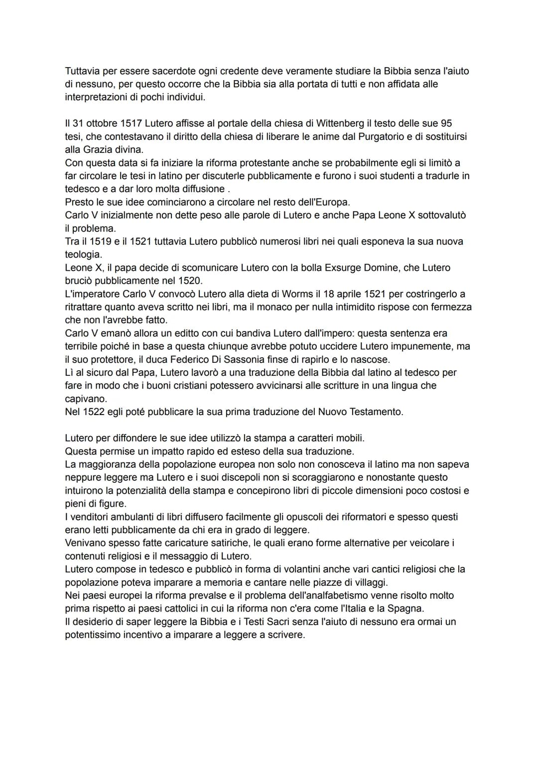 L'IMPERO DI CARLO V E LA RIFORMA PROTESTANTE
1.Carlo V e l'ideale di impero universale
Nella prima metà del 500 nacque in Europa l'ultima gr