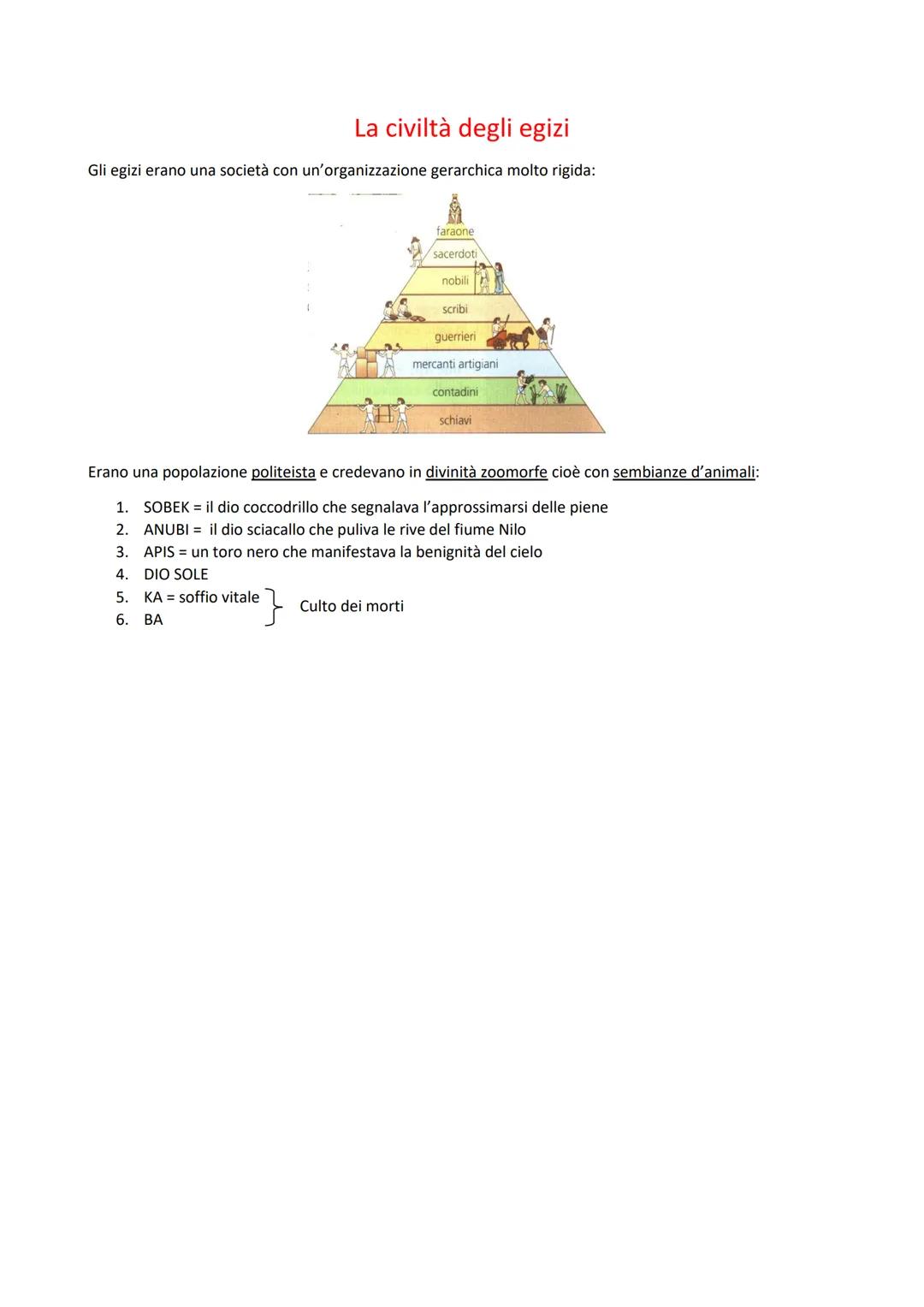 Gli egizi
L'Egitto si trova in Africa ed è attraversato da nord a sud dal fiume NILO.
L'Egitto fu diviso in 2 parti:
1. basso Egitto
nord
2.