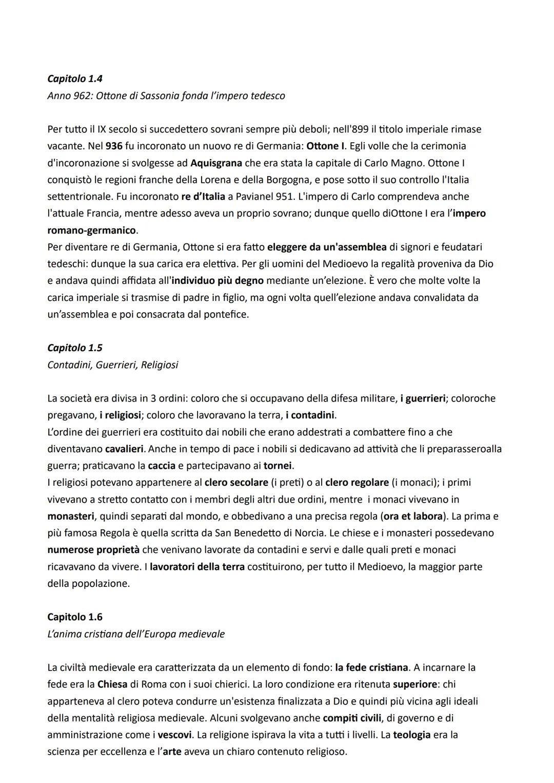 # Le Basi del Medioevo

## Capitolo 1

Un Periodo Lungo mille anni

II Medioevo è il periodo compreso tra il 476 d.C., anno in cui cadde l'i