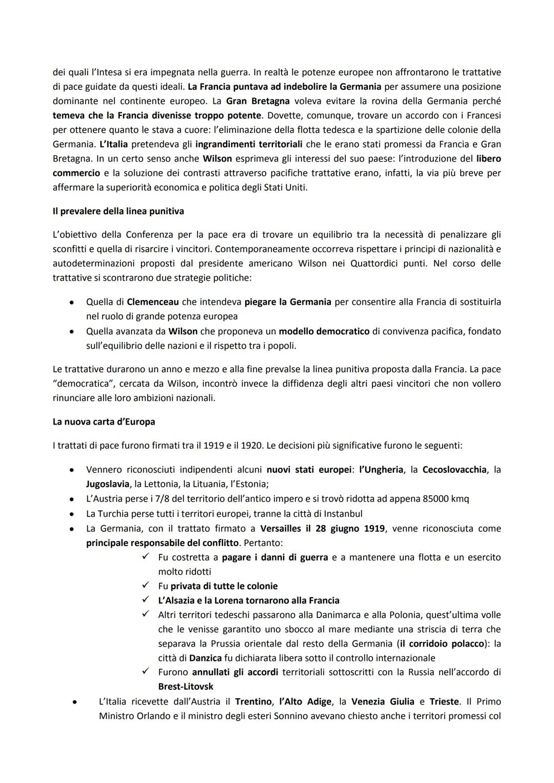 PRIMA GUERRA MONDIALE
CAUSE ED INIZIO DELLA GUERRA
Le cause remote
La prima guerra mondiale ebbe varie cause, di tipo politico, economico, m