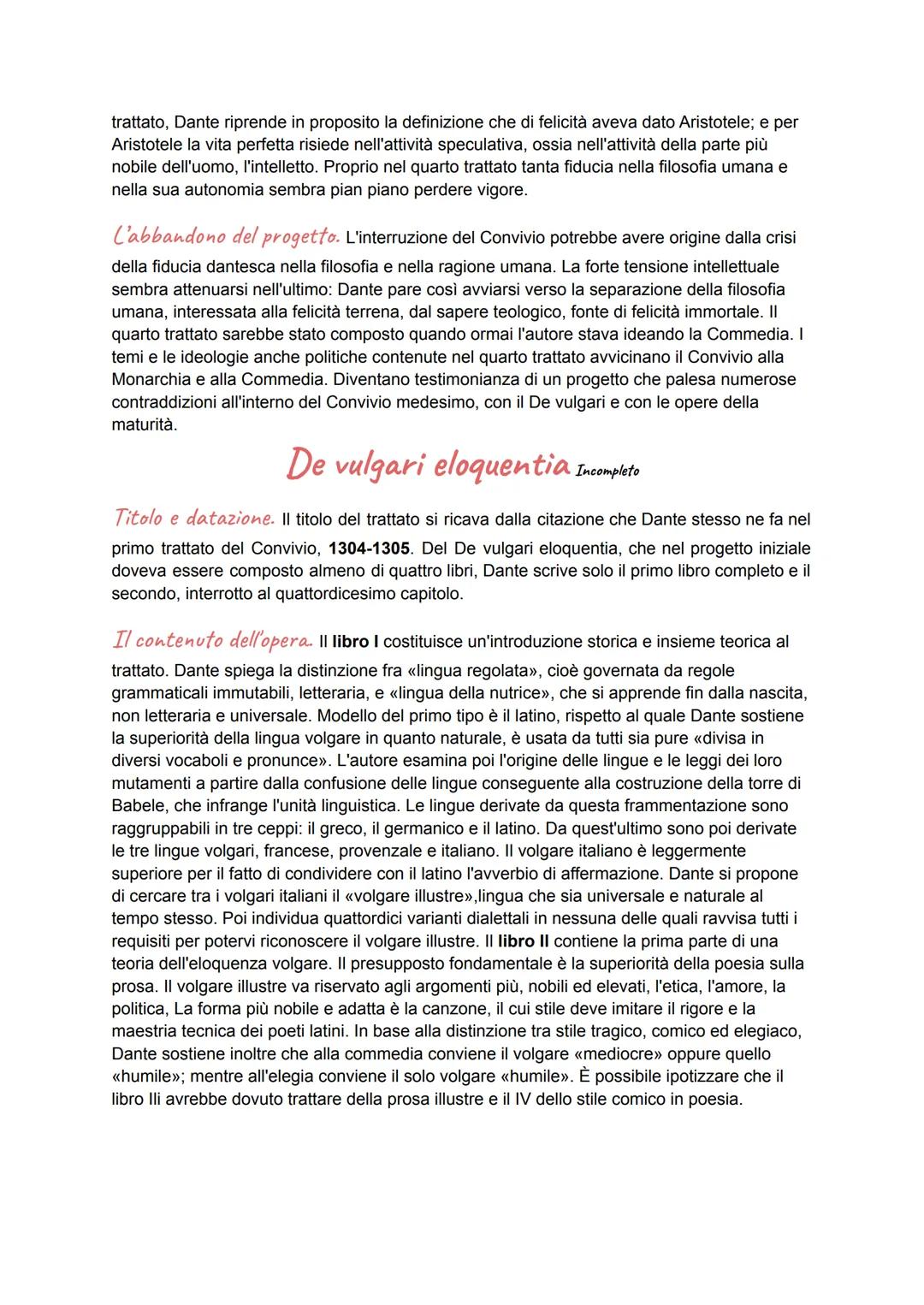 # La vita e le opere

Famiglia e matrimonio. Dante nacque a Firenze tra la seconda metà del maggio e la
prima metà del 1265, il padre, Aligh