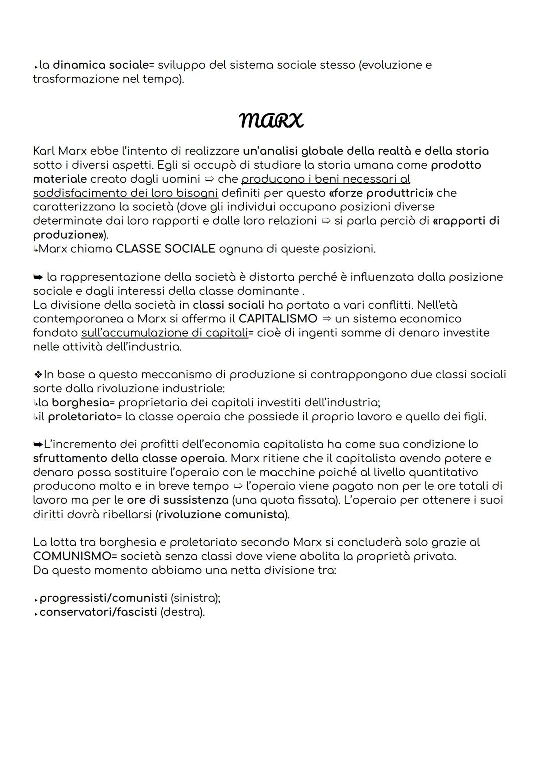 SOCIOLOGIA
Nasce come scienza tra il 1700-1800 dopo che le tre grandi rivoluzioni (scientifica,
francese e industriale) avevano apportato gr