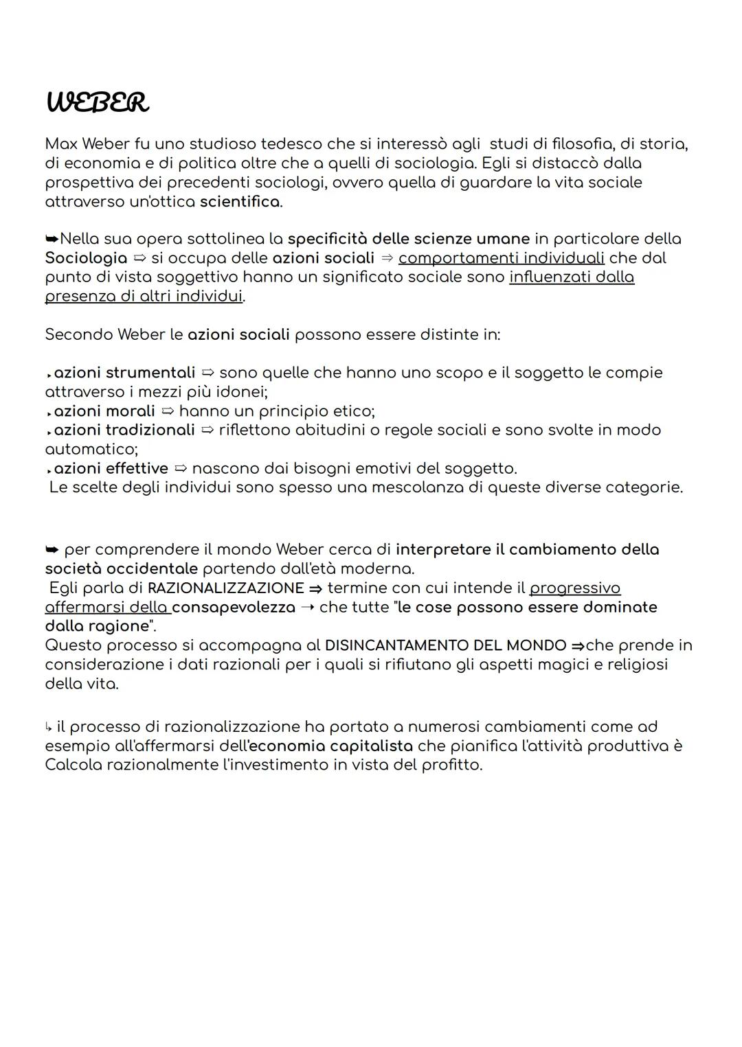 SOCIOLOGIA
Nasce come scienza tra il 1700-1800 dopo che le tre grandi rivoluzioni (scientifica,
francese e industriale) avevano apportato gr