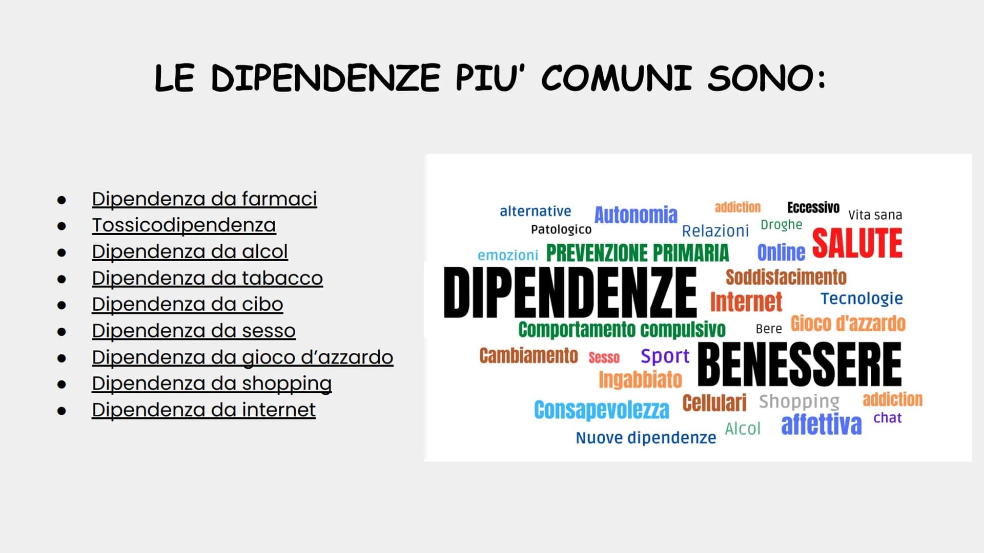 Scopri cosa sono le dipendenze comportamentali e come prevenire la dipendenza da alcol e farmaci