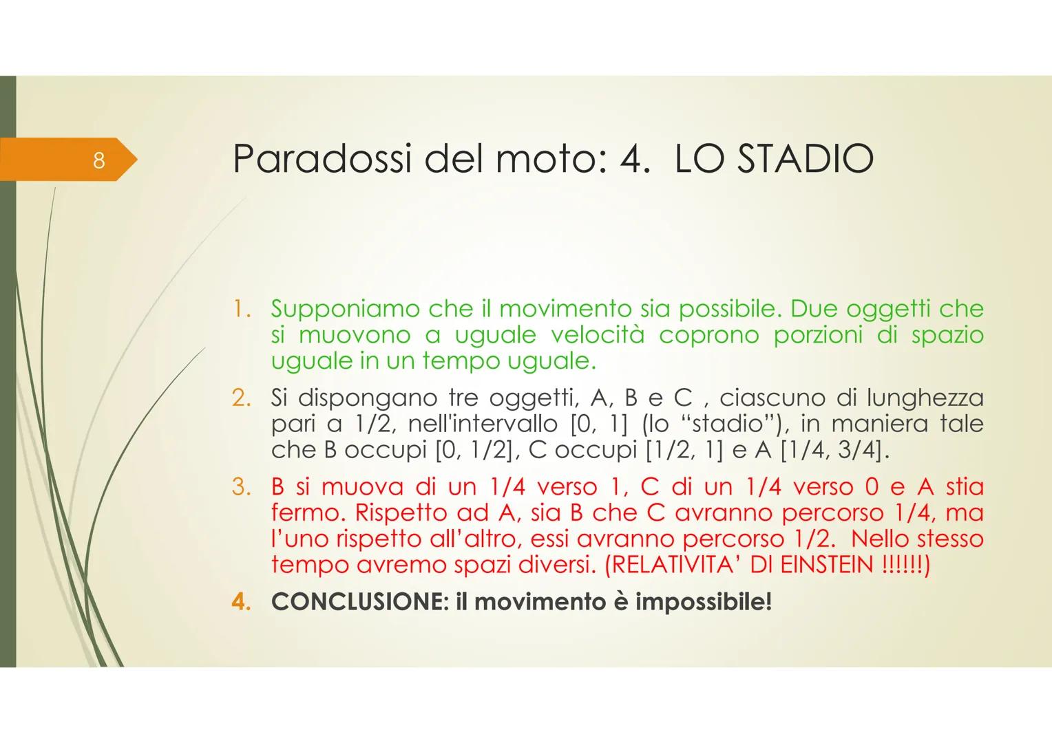 I PARADOSSI DI ZENONE DI ELEA
GLI ARGOMENTI CONTRO IL MOVIMENTO a sostegno delle tesi di Parmenide 2
ΖΗΝΩΝ
Zenone di Elea (489a.C-431a.C), d
