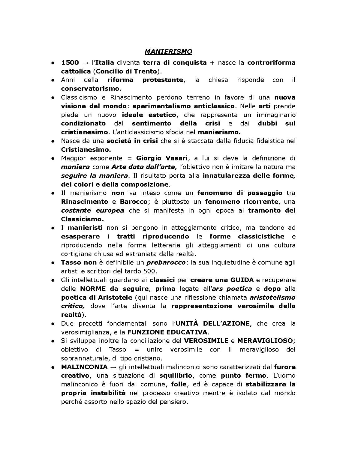 manierismo/tasso/galilei/barocco/teatro/don Chisciotte