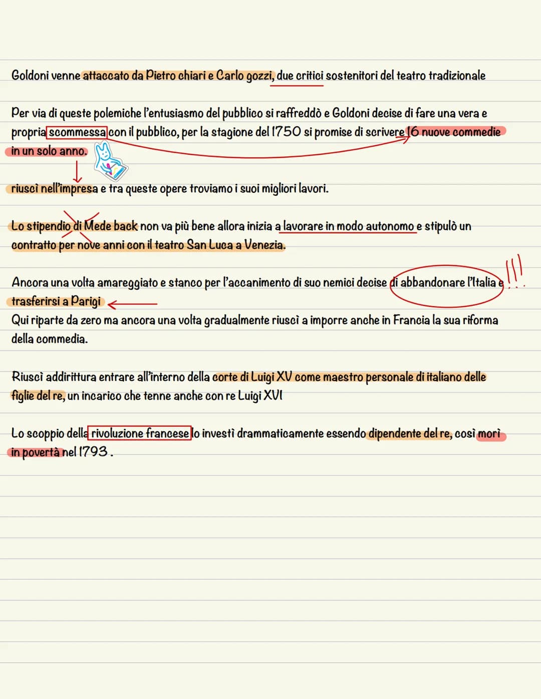 Scrive più di 160 titoli pe'r riformare la commedia tradizionale
Carlo Goldoni
La vita
Goldoni nasce a Venezia nel 1707
e passa i primi anni
