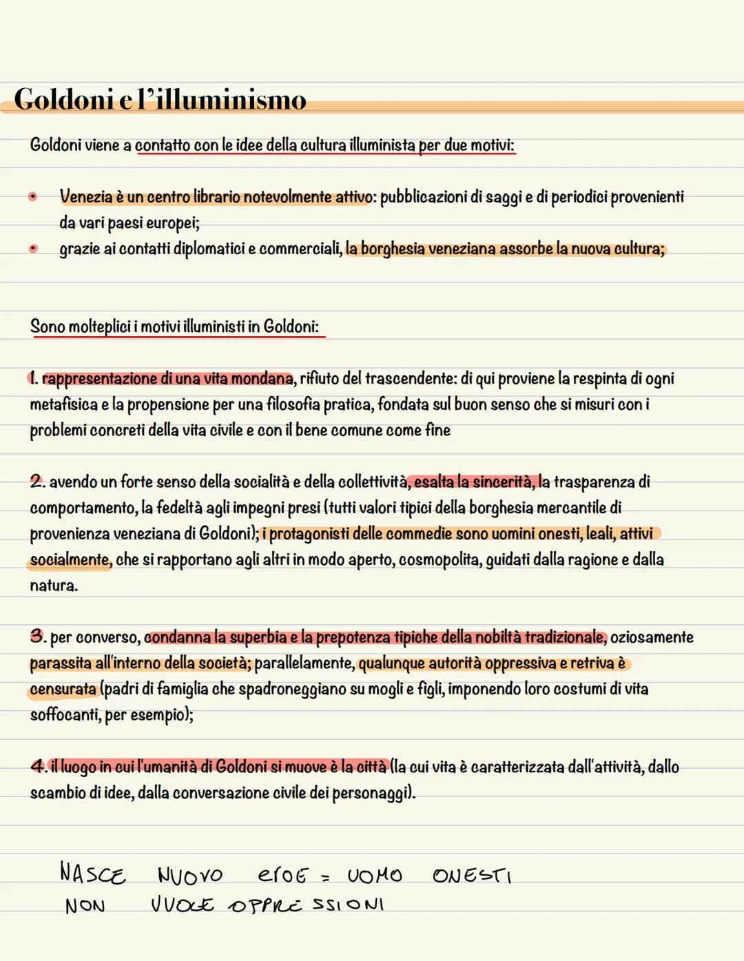 Scrive più di 160 titoli pe'r riformare la commedia tradizionale
Carlo Goldoni
La vita
Goldoni nasce a Venezia nel 1707
e passa i primi anni