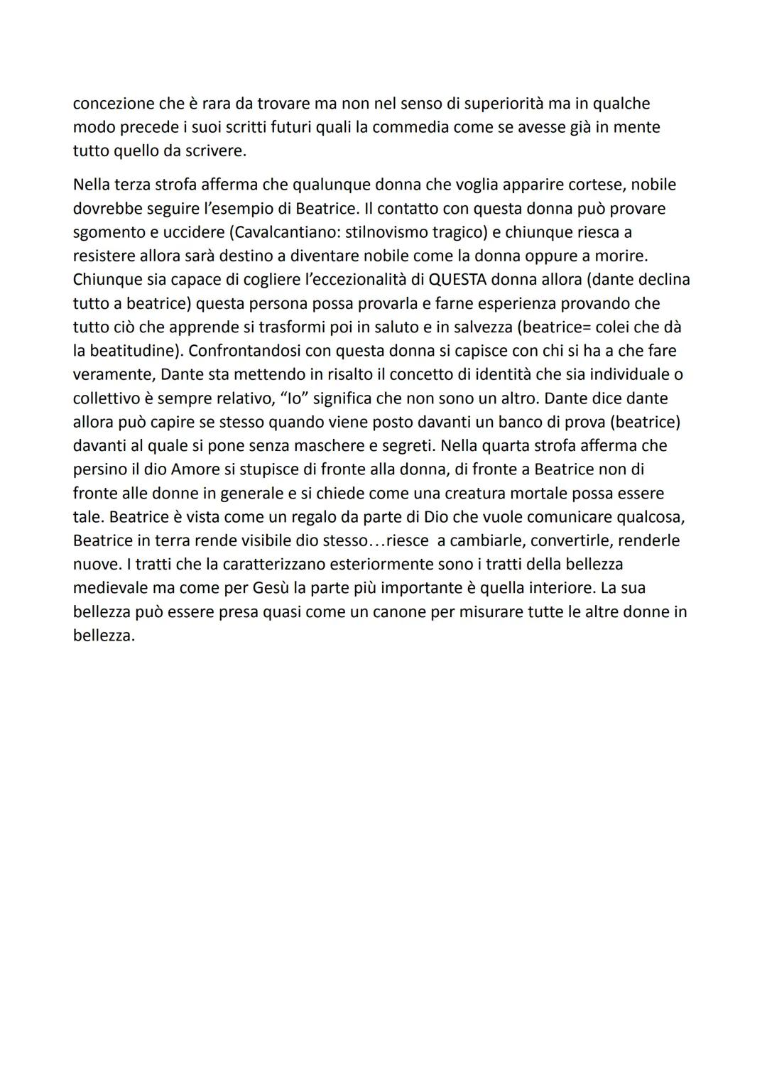 ITALIANO
Vita nuova
La vita nuova è il punto d'incontro per vari generi letterari e dunque un prosimetro
31 parti in prosa 31 testi poetici
