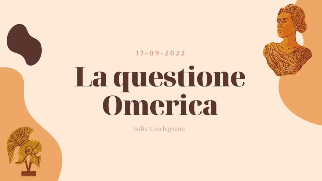 La questione omerica 