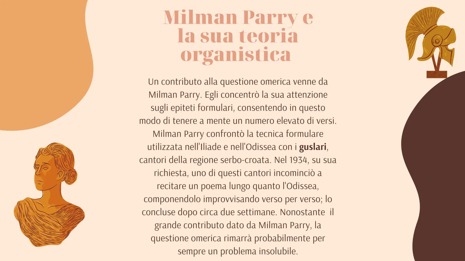H
17-09-2022
La questione
Omerica
Sofia Coschignano Che cos'è?
Con questione omerica si intende il
dibattito nato intorno agli studiosi,
sul