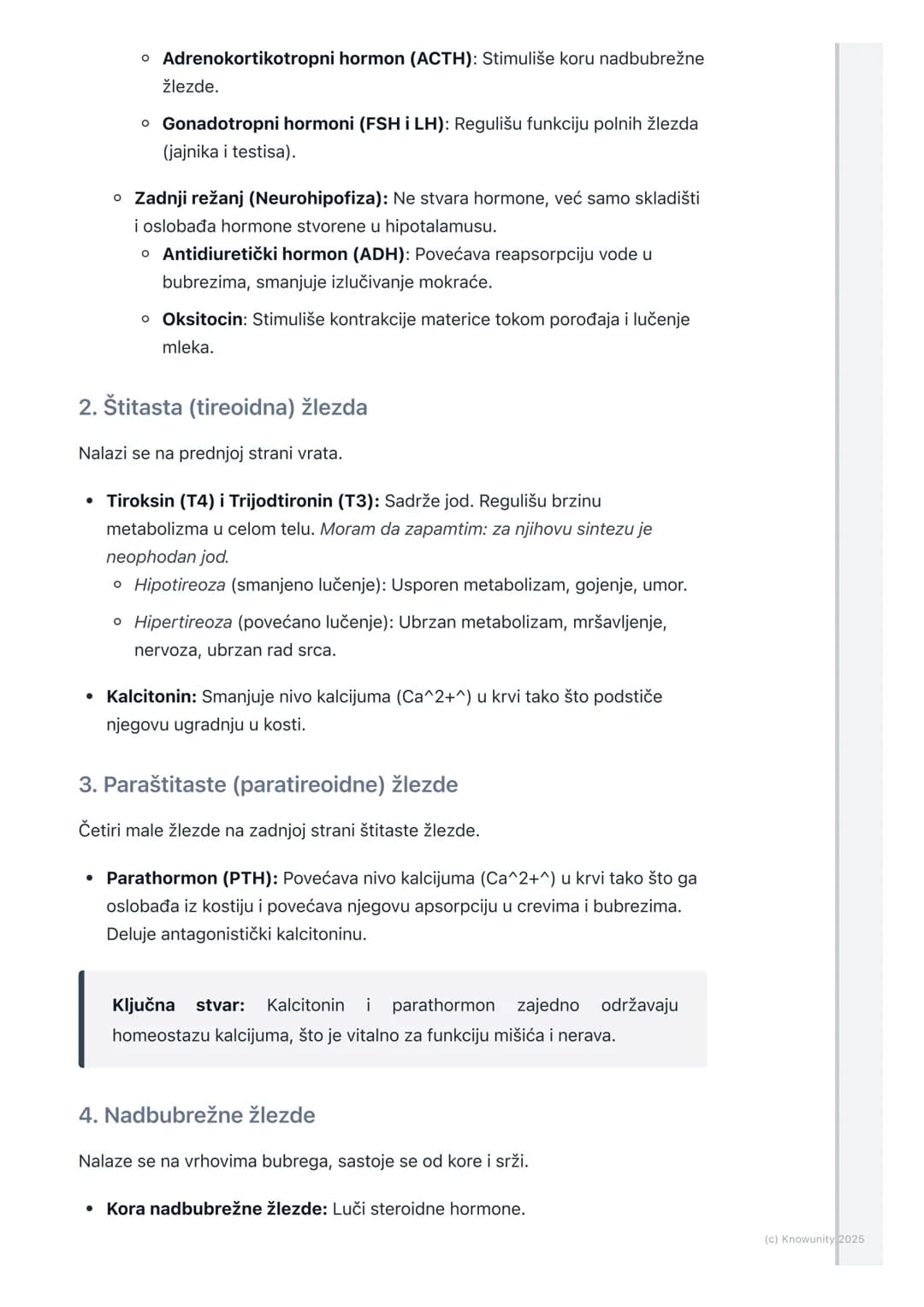 # Endokrini sistem

## Uvod u endokrini sistem

Endokrini sistem je, pored nervnog sistema, ključni regulatorni sistem u našem
telu. Dok ner