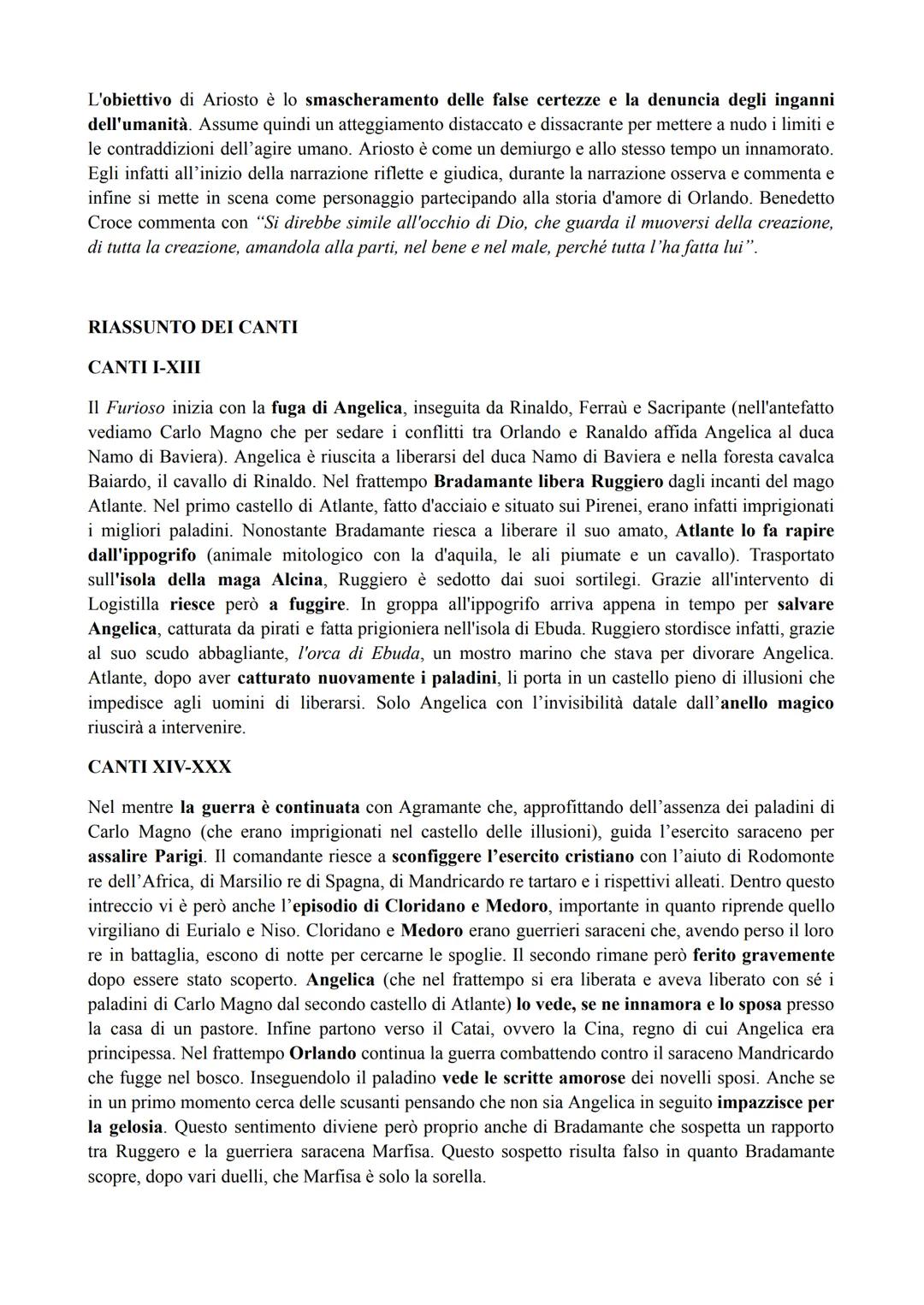 L'ORLANDO FURIOSO
di Ludovico Ariosto
"L'Orlando Furioso" è il grande capolavoro di Ludovico Ariosto. Il lavoro di scrittura dell'opera,
ini