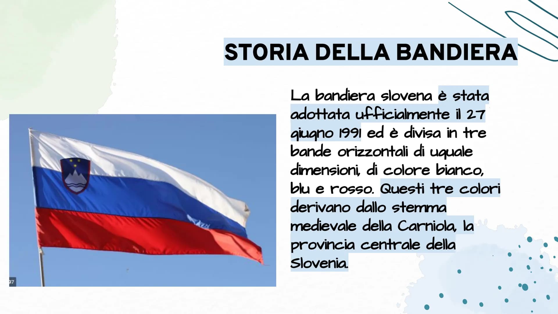 331340
ORKY
LORADO
SLOVENIA
Fatto da Vihari Wijesuriya, Emma Benecchi, Diego Pereira 01
04
INDICE DEI CONTENUTI
Ambiente
naturale
economia
0