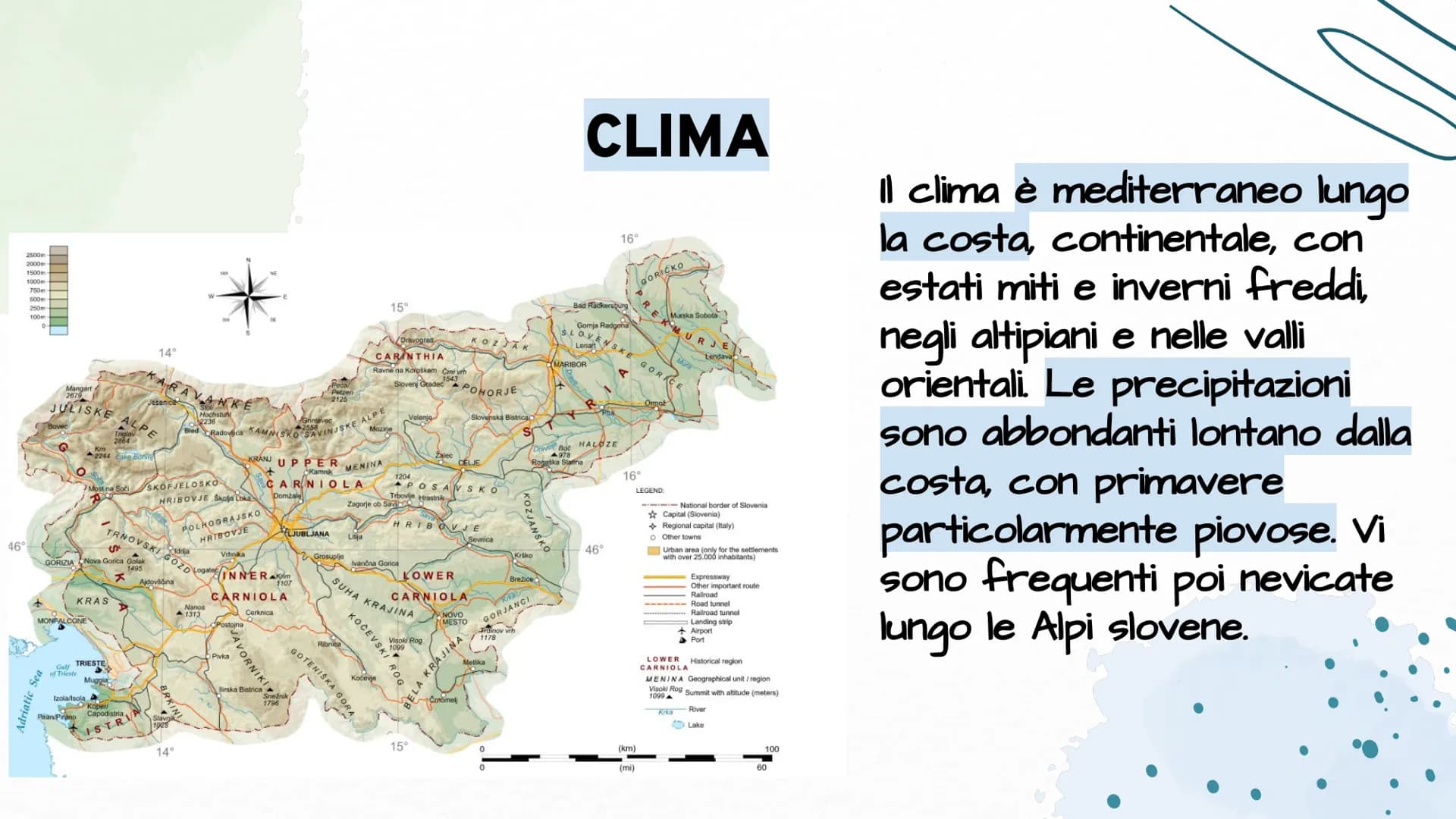 331340
ORKY
LORADO
SLOVENIA
Fatto da Vihari Wijesuriya, Emma Benecchi, Diego Pereira 01
04
INDICE DEI CONTENUTI
Ambiente
naturale
economia
0