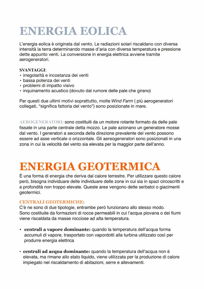 ENERGIA SOLARE
Il sole produce due tipi di energia: luce e calore. La possibilità di sfruttarle dipende dalla
quantità di energia solare che