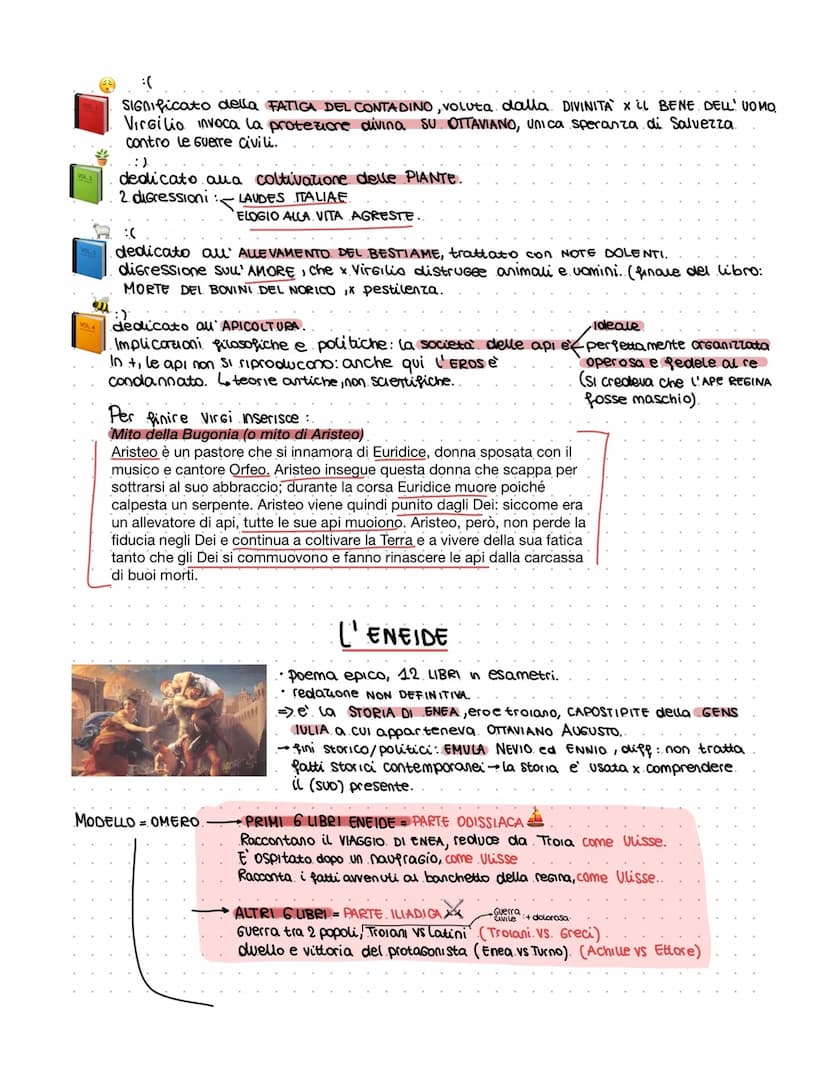 VIRGILIO
nasce nel 70a.C ad ANDES (l'odierna
Piètole), vicino a Mantova
Era figlio di un PICCOLO
PROPRIETARIO TERRIERO,
ma ebbe un'ISTRUZION