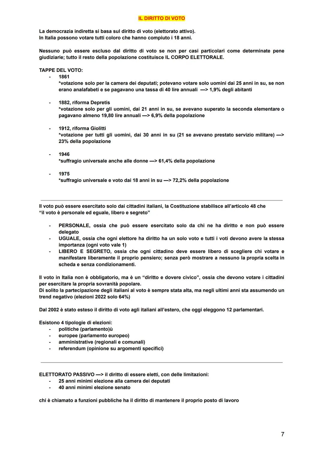 LO STATO
Sin dal principio le persone hanno sempre avuto bisogno di associarsi per vivere meglio, ma ogni
società necessita delle norme e re