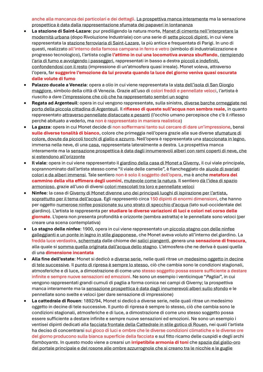 IMPRESSIONISMO
Durante il periodo della Terza Repubblica, la città di Parigi consolida il proprio aspetto arricchendosi:
di teatri, musei, r