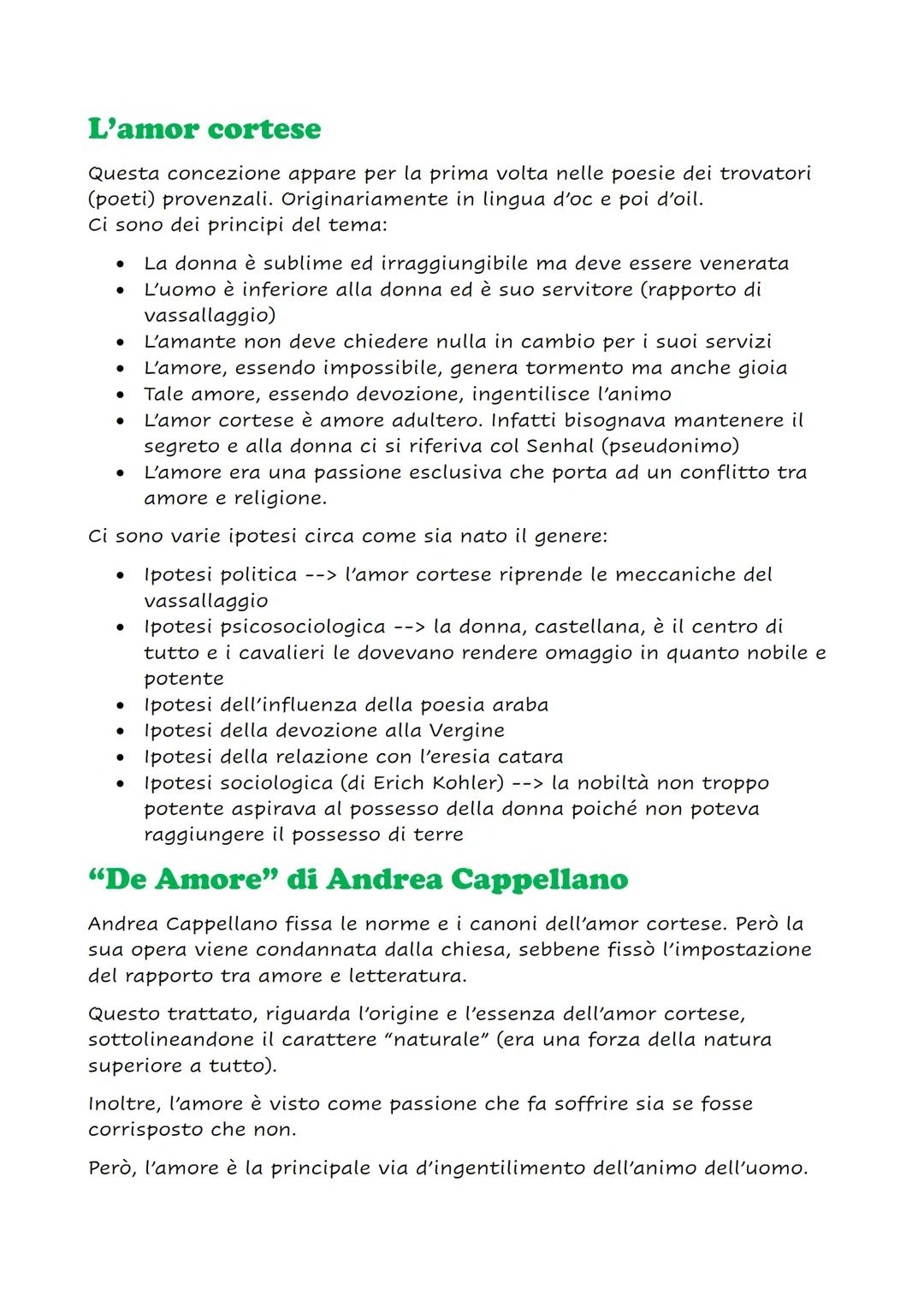 Il cortese in Francia
Il contesto sociale
In Francia vigeva il feudalesimo ma col passare del tempo nacque la
cavalleria, una nuova classe s