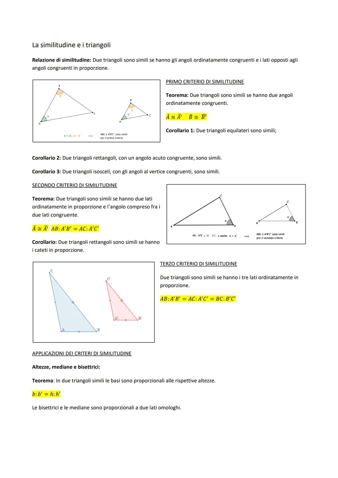 Luoghi geometrici
Il luogo geometrico della proprietà P è l'insieme di tutti e soli i punti del piano che godono di P. P è la proprietà
cara