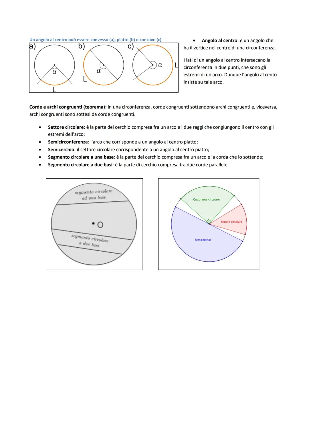 Luoghi geometrici
Il luogo geometrico della proprietà P è l'insieme di tutti e soli i punti del piano che godono di P. P è la proprietà
cara