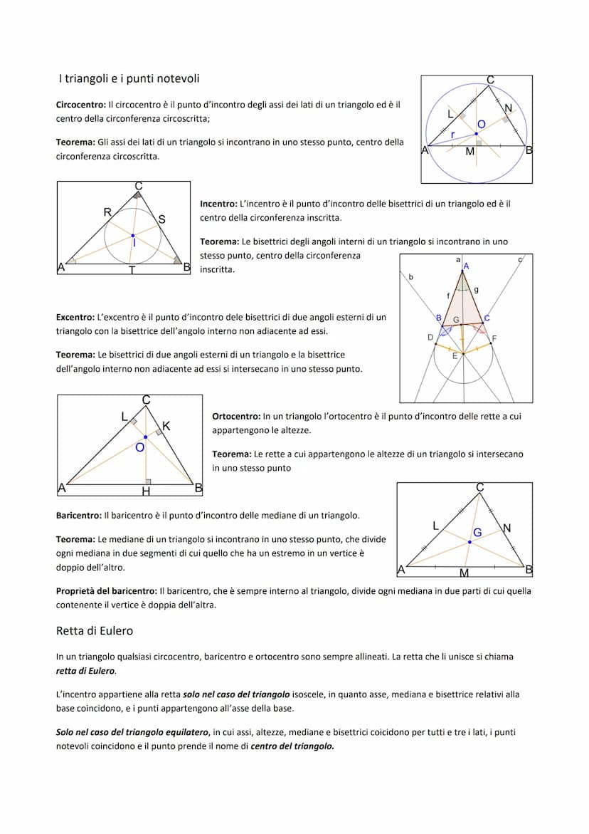 Luoghi geometrici
Il luogo geometrico della proprietà P è l'insieme di tutti e soli i punti del piano che godono di P. P è la proprietà
cara