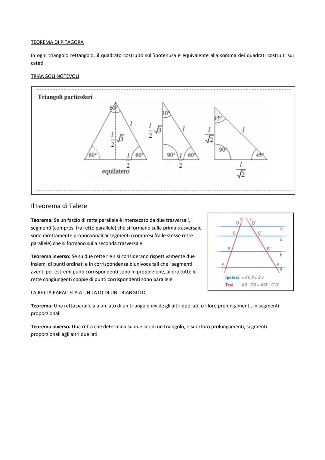Luoghi geometrici
Il luogo geometrico della proprietà P è l'insieme di tutti e soli i punti del piano che godono di P. P è la proprietà
cara