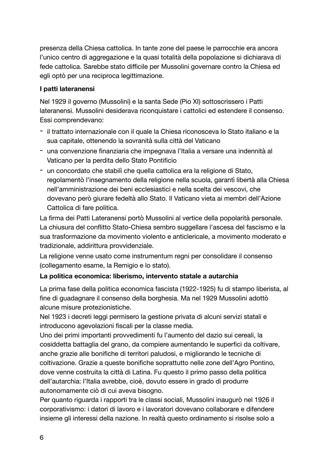 L'avvento del fascismo in Italia
DOPOGUERRA
I problemi del dopoguerra I Trattati di Parigi (1919-1920) intendevano creare un
nuovo equilibri
