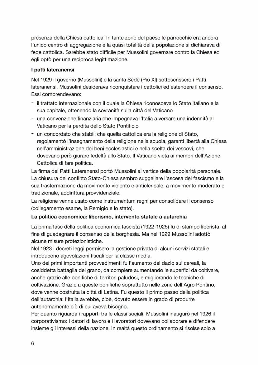 L'avvento del fascismo in Italia
DOPOGUERRA
I problemi del dopoguerra I Trattati di Parigi (1919-1920) intendevano creare un
nuovo equilibri