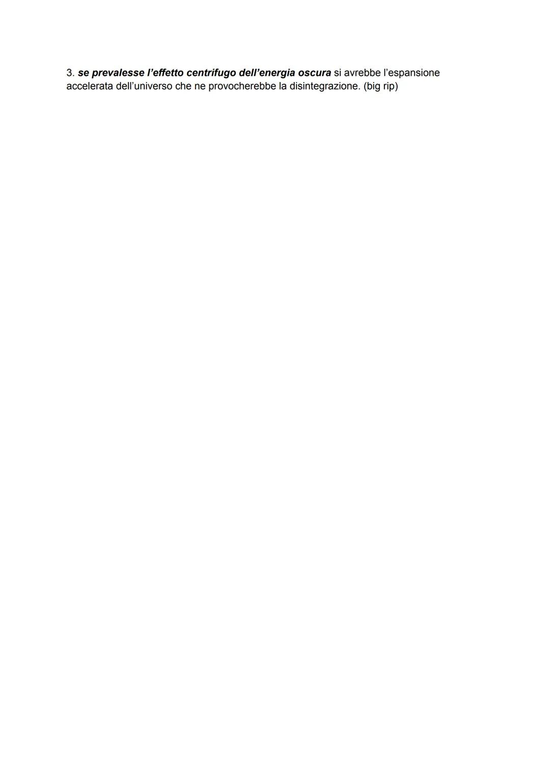 ORIGINE ED EVOLUZIONE a DELL'UNIVERSO:
La cosmologia è la scienza che studia l'origine e l'evoluzione dell'Universo. La teoria che
oggi semb