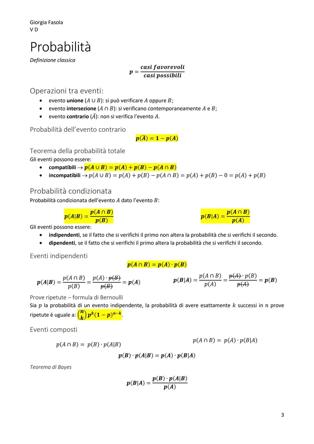 Giorgia Fasola
VD
Calcolo combinatorio
Principio fondamentale del calcolo combinatorio
Se un oggetto è univocamente individuato da una seque