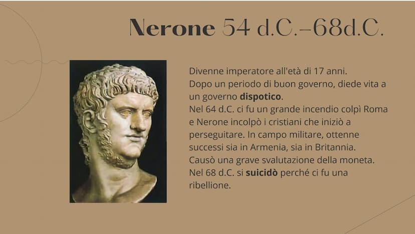 1
1
DINASTIA
GIULIO-CLAUDIA
27 a.C. al 68 d.C
↑ La successione di Augusto
Con dinastia Giulio-Claudia si indica la famiglia alla
quale appar