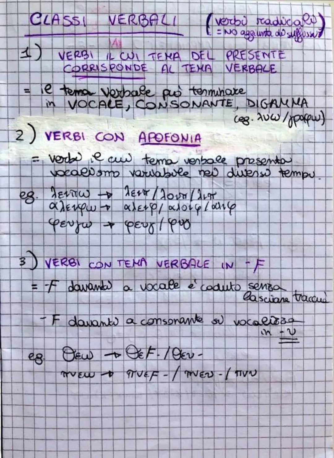 9
• Ceassi verbalw
Tempi vousae
Paradigmi
(-00)
(-εις)
(-ει)
-τον
-τον
VERBI
-μεν
τε
-ντι (> -ουσι)
Desirenze
Principall
con atematico
-μαι
