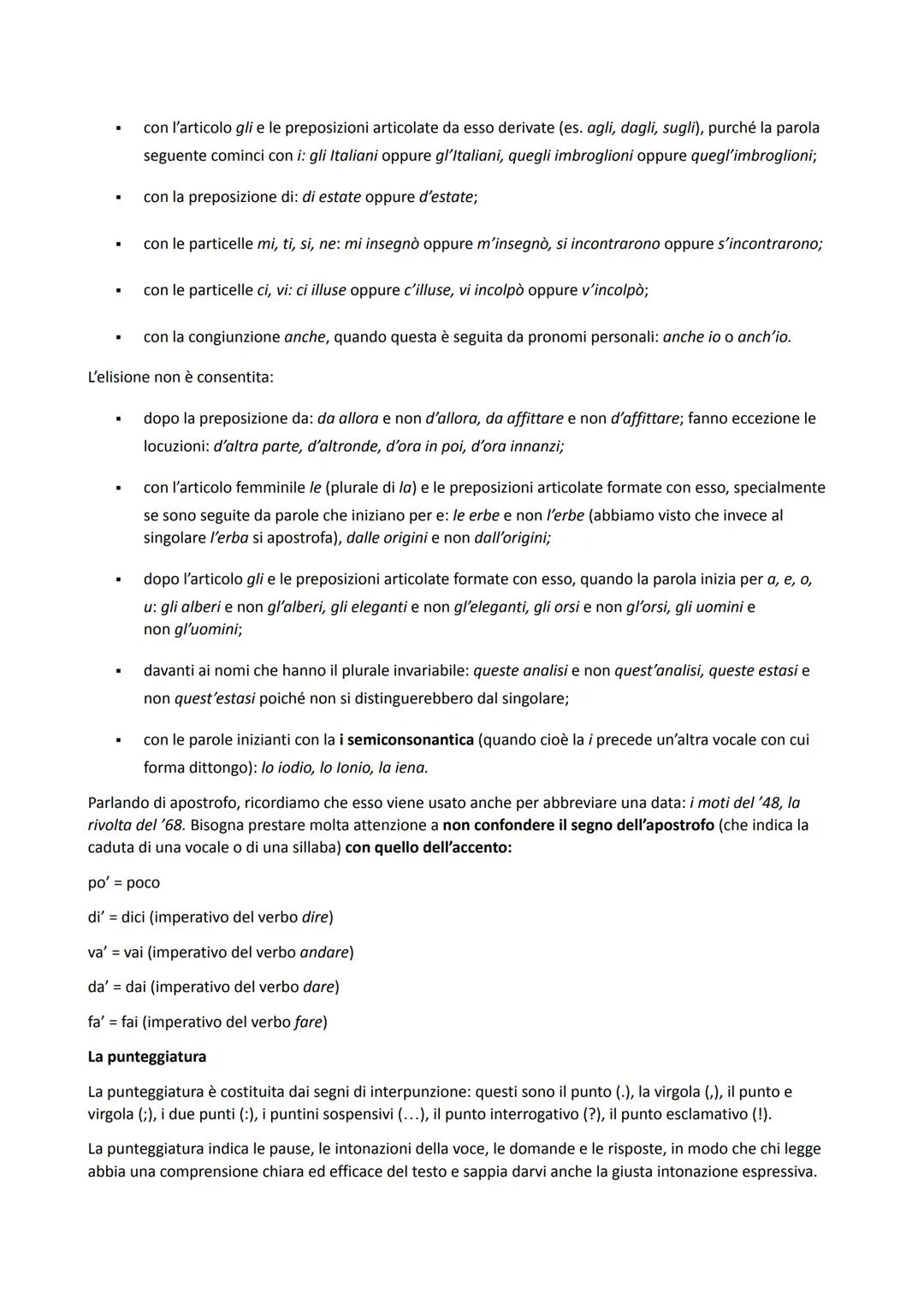 Grammatica Italiana
Morfologia
La morfologia è quella branca della grammatica che studia le regole che presiedono alla formazione delle
paro