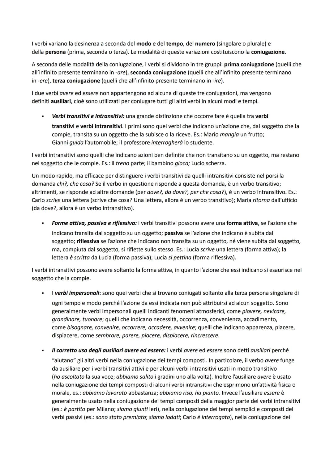 Grammatica Italiana
Morfologia
La morfologia è quella branca della grammatica che studia le regole che presiedono alla formazione delle
paro