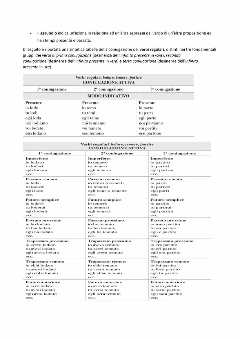 Grammatica Italiana
Morfologia
La morfologia è quella branca della grammatica che studia le regole che presiedono alla formazione delle
paro