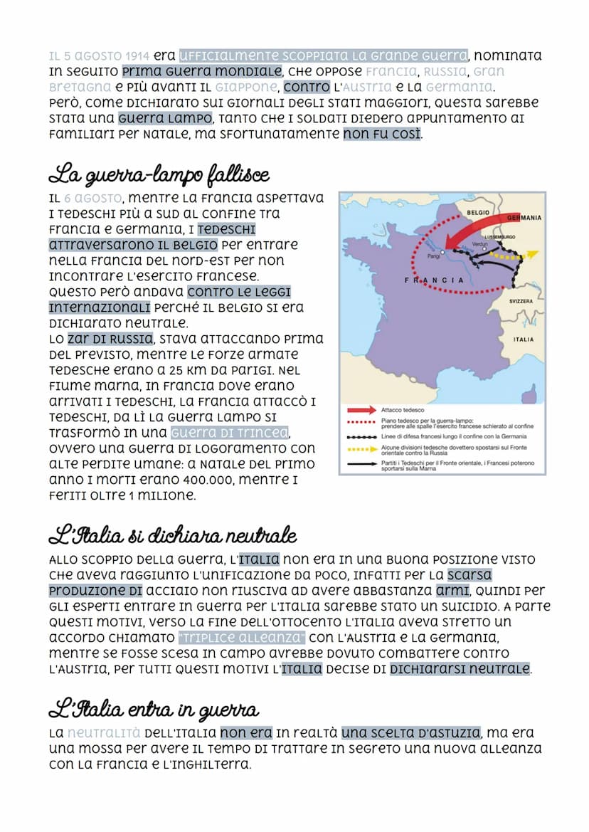 tuccio_quartuccio.09
La prima guerra mondiale
La Prima Guerra monDIALE FU un CONFLITTO CHE COINVOLSE LE PRINCIPALI
POTenze e MOLTE DI QUELLE