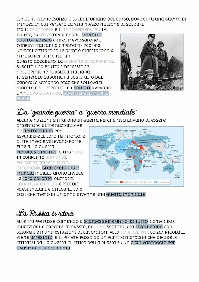 tuccio_quartuccio.09
La prima guerra mondiale
La Prima Guerra monDIALE FU un CONFLITTO CHE COINVOLSE LE PRINCIPALI
POTenze e MOLTE DI QUELLE