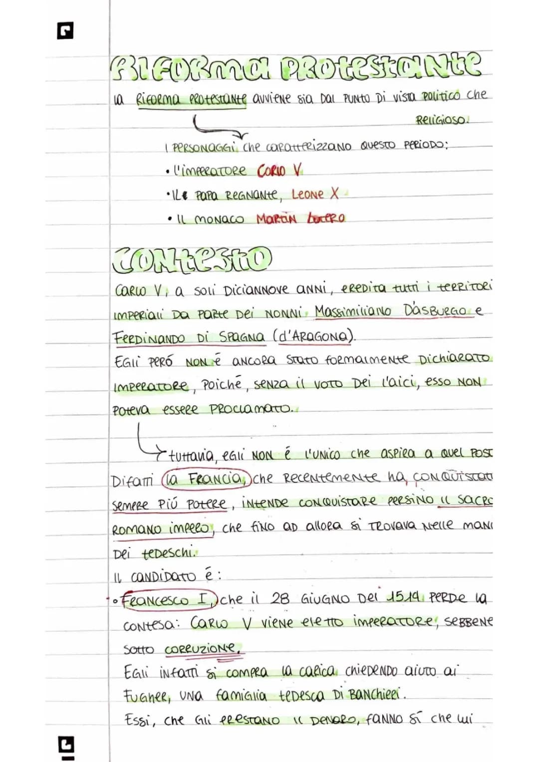 La Riforma Protestante: Riassunto Facile e Schema Spiegato per Bambini