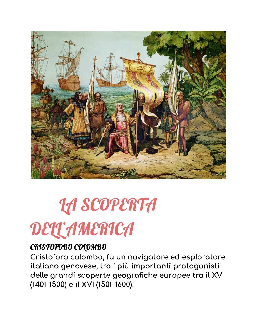 La scoperta dell'America