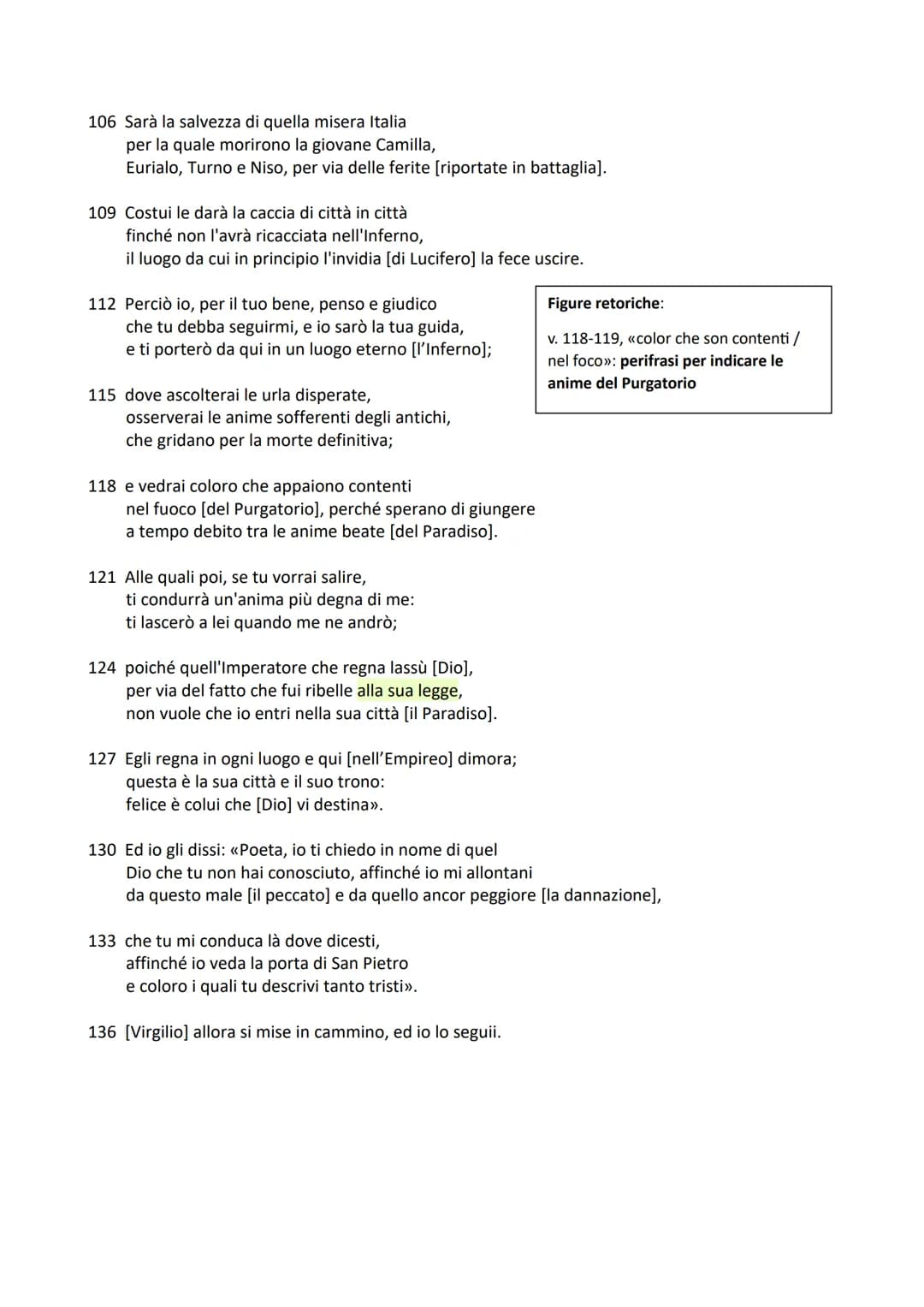 Il canto I dell'Inferno
Il Canto I dell'Inferno di Dante Alighieri ha una doppia funzione: apre la prima cantica della
Commedia, quella di a