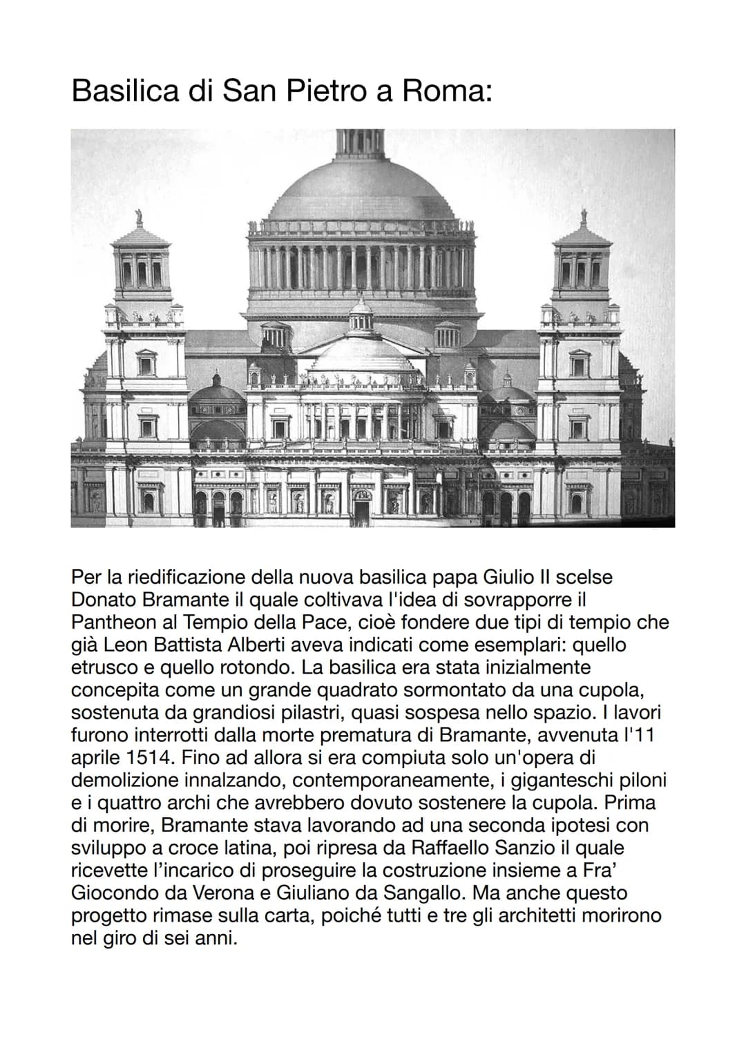 Bramante
Vita e filosofia artistica:
Donato D'Angelo detto
Bramante è nato a Monte
Asdrualdo nel 1444.
Bramante si denota come
architetto, p
