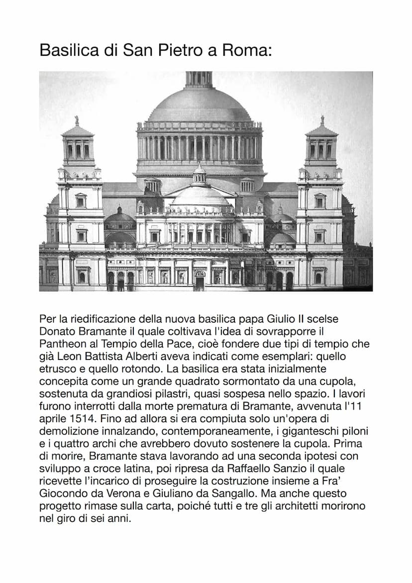 Bramante
Vita e filosofia artistica:
Donato D'Angelo detto
Bramante è nato a Monte
Asdrualdo nel 1444.
Bramante si denota come
architetto, p